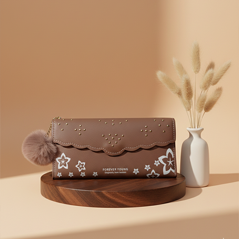 Forever Young  Studded Wallet