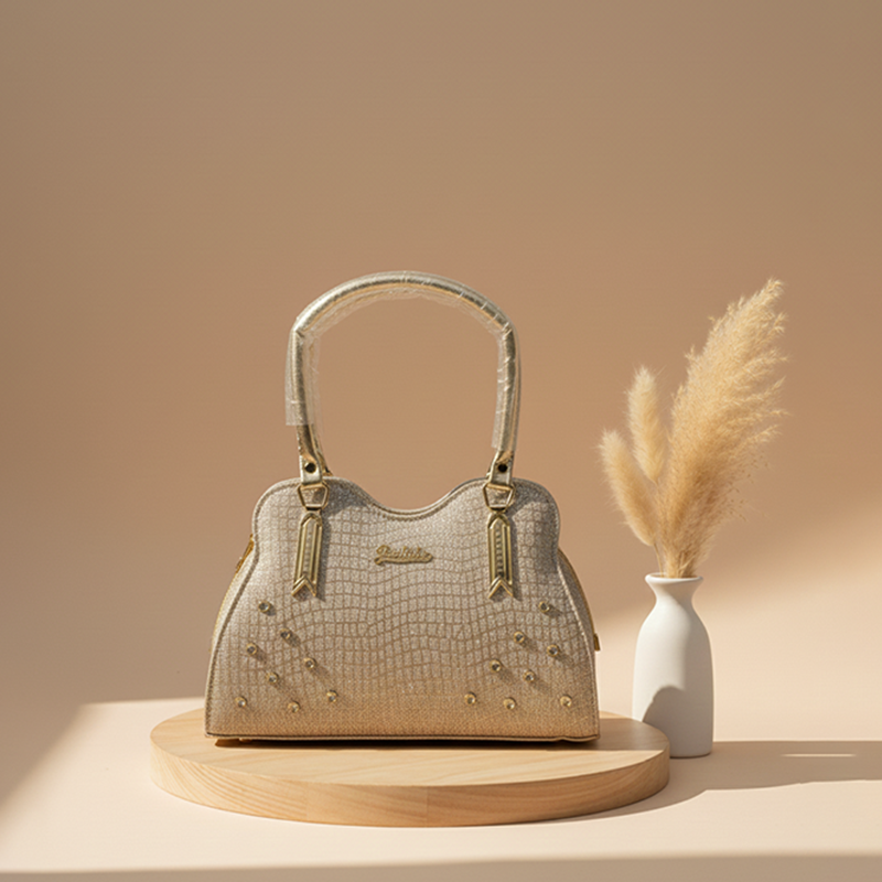 Velvet Gold Everyday Handbag