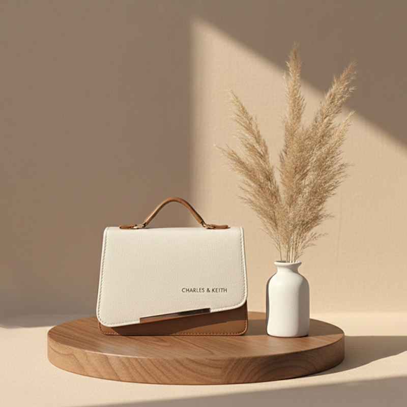 Elegant Duo-Tone Bag 