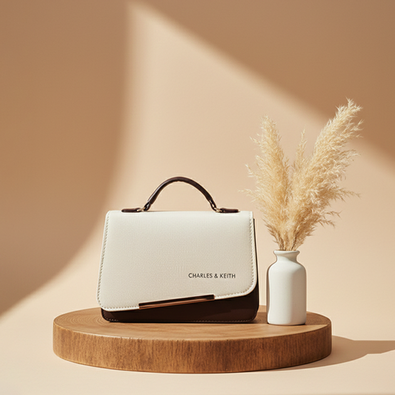 Elegant Duo-Tone Bag 