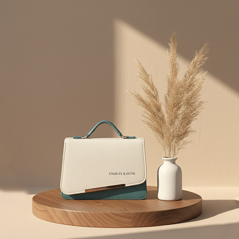 Elegant Duo-Tone Bag 