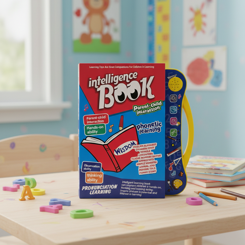 Intelligence Book – Interactive Talking Learning Book for Kids