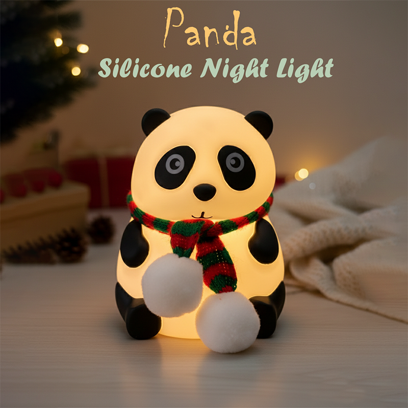 Panda Glow Silicone Night Light